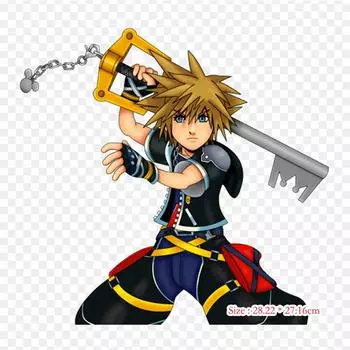 Kingdom Sora Kingdom Iii термопереносная печать с утюгом, виниловые нашивки, наклейки для одежды, аппликации «сделай сам», моющиеся нашивки