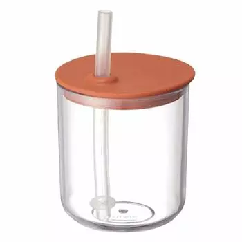 KINTO BONBO Straw Cup 200ml Orange Kids Baby Dishwasher Safe Gift Present Baby Gift 26382 оранжевый