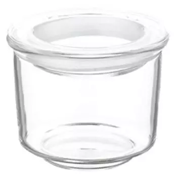 KINTO CAST Canister 60x50mm Glass Storage Container Safe 8480 Heat-resistant Microwave/Dishwasher