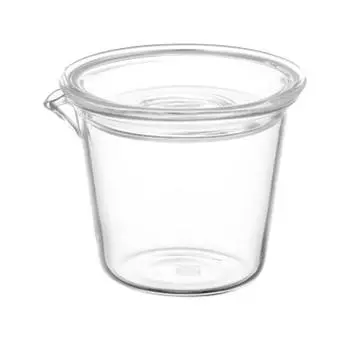 KINTO CAST Milk Pitcher 50ml Heat Resistant Glass Safe 8485 Microwave/Dishwasher