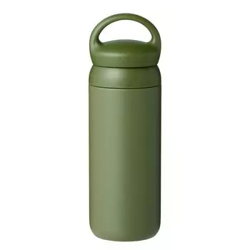 KINTO Day Off Tumbler 500 мл Хаки Вакуумная бутылка с двойной структурой, сохраняющая тепло, удерживающая холод, бутылка для воды 21095 хаки