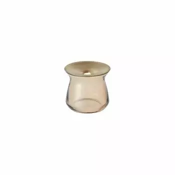 KINTO Flower Vase LUNA Base 80x70mm Brown 20332 коричневый