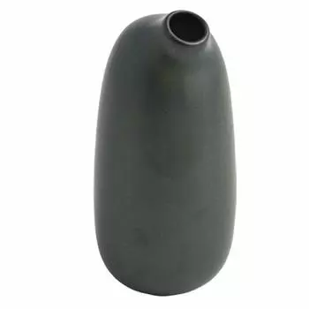 KINTO Flower Vase SACCO Base Porcelain 03 Black 25994 чёрный