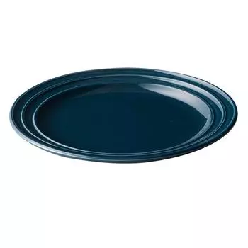 KINTO GLOW Plate 195mm Navy 20919 тёмно-синий