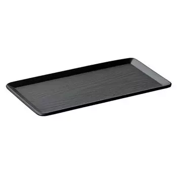 KINTO Placemat 220x120mm Willow Black Wooden 22256 чёрный