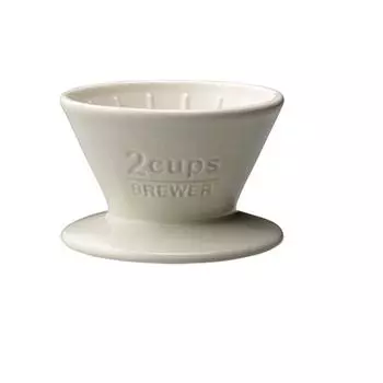Kinto SCS Brewer 2 чашки фарфоровый белый кофе можно мыть в посудомоечной машине 27629 белый