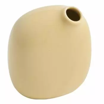 KINTO Vase SACCO Base Porcelain 02 Yellow 25986 жёлтый