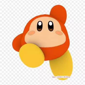 Kirby Star Allies S Dream Land, термопереносная печать, виниловые нашивки, наклейки для одежды, аппликации «сделай сам», моющиеся нашивки