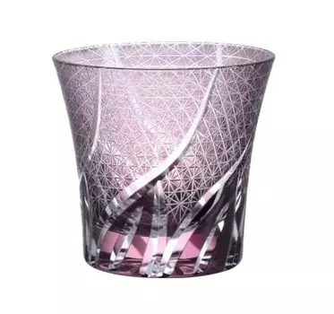 Kiriko Rocks Beer Whiskey Shochu Посудомоечная машина 240 мл Стекло, Стекло, Стекло, Стекло, Стекло, Безопасный, (фиолетовый)