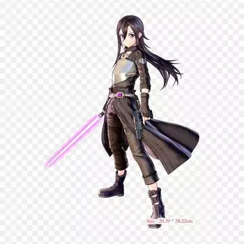 Kirito Fatal Bullet Sword Art Online Fatal Bullet Кирито железные нашивки для одежды, аппликации, наклейки на одежду, термочувствительная настраиваемая нашивка