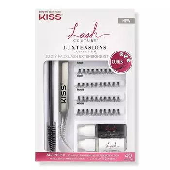 Kiss Lash Couture Luxtensions 3D DIY Набор для наращивания искусственных ресниц