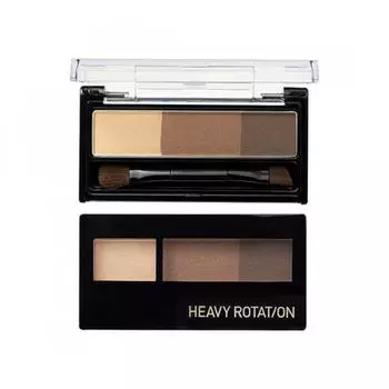 Kiss Me Heavy Rotation Натуральная пудра для бровей 01 Natural Brown