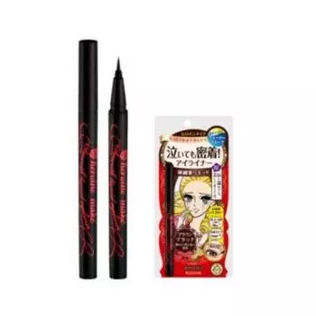 Жидкая подводка для глаз Kiss Me Heroine Make Smooth Super Keep 0,4 мл, коричнево-черный, 1 шт.