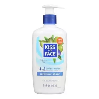 Kiss My Face Увлажняющий крем для бритья без запаха 11 унций