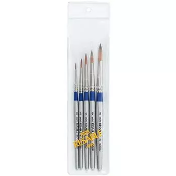 Кисть для акварели Holbein Mini Resable 31R Набор из 5 штук 203333
