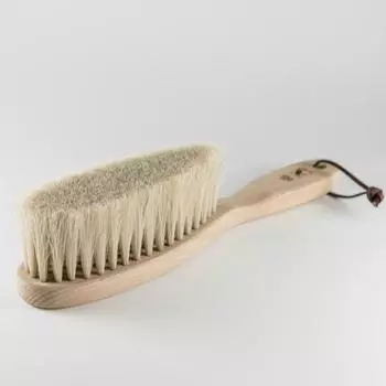 Кисть для кашемира Art Brush Kiwami Kiwami Paulownia Box Общая длина 275 мм Бук Натуральное дерево Белый конский волос