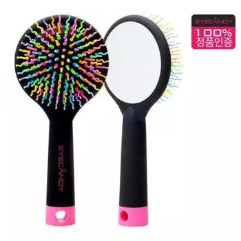 Кисть iCandy Rainbow Volume S, большая, черная, розовая, большая