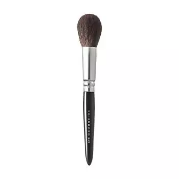 Кисть Kumano Brush Chikuhodo Regular Series Кисть для щек Серая белка Черная линия Кисть для макияжа (Косметическая кисточка) Р-С2 чёрный