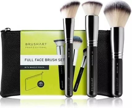 Kit de pinceaux avec pochette Black TU прозрачный