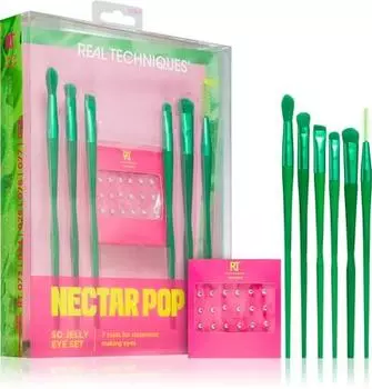 kit de pinceaux (pour les yeux et les sourcils) TU прозрачный