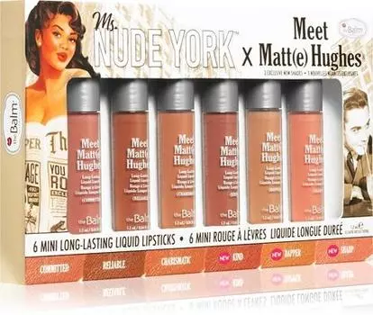 kit de rouges lvres liquides (effet mat) TU прозрачный