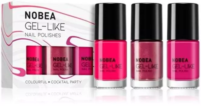 kit de vernis ongles Cocktail Party TU прозрачный