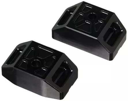 KITACO Chain Adjuster Cap Grom Ducks 125 левый и правый 1 комплект алюминиевый анодированный корпус (черный) (JC92) (JB04/JB06) 519-1452950 чёрный