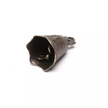 Китайская мини-скульптура Молитесь Гуаньинь Будда Колокольчик Diy Колокольчик Подвеска Декор 1pc