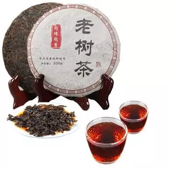 Китайский чай Юньнань TheOlder The More Fragrant приготовленный пуэр премиум класса 200г