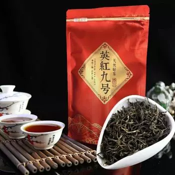 Китайский черный чай Yinghong №9 2023 Yingde для похудения и снижения уровня жира в крови 200г