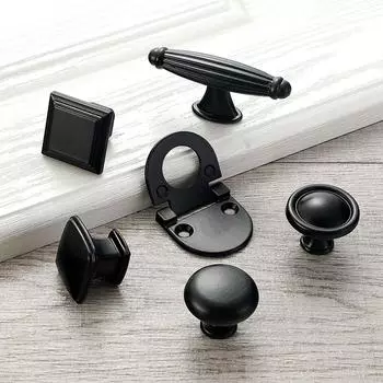 Kitchen Door Pulls Home Improvement Drawer Pulls Cabinet Handles Furniture Hardware Cupboard Knobs 04-192mm