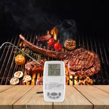 Kitchen Folding Screen Food Thermometer BBQ Meat Digital Thermometer Household Food Temperature Water Thermometer