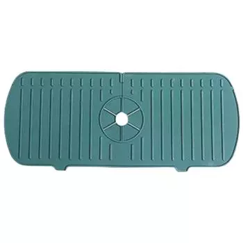 Kitchen Sink Splash Guard for Kitchen Bathroom Laundry Room (Green S)