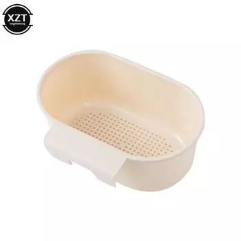 Kitchen Tool1 1 кухонная отдельно стоящая сливная раковина остатки супа сок отделяются мусорным фильтром корзина для хранения раковины полка для раковины светло-серый
