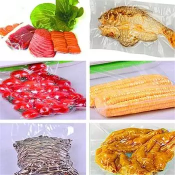 Kitchen Vacuum Storage Bags Compression Bag Food Packaging Bag Household And Commercial Single-sided Storage Bag 15x500cm белый