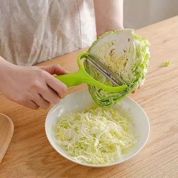 Kitchen Vegetable Peeler Stainless Steel Potato And Cabbage Peeler Grater Salad Multi-Function Fruit And Vegetable Peeler Tools зелёный