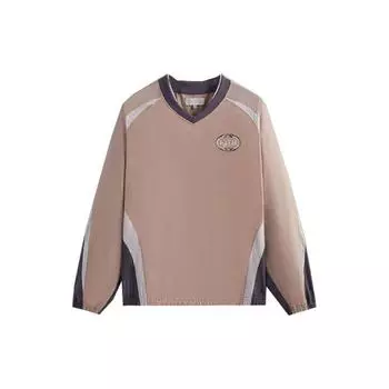 Kith Dayton Mesh Combo Пуловер Парфюмированные мужские топы Коричневые KHM031821-688 L