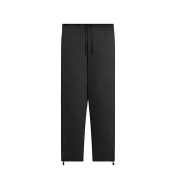Kith Maverick 2025 Spring Collection Mid-Rise Drawstring Stretch Solid Comfortable Casual Pants Men bottoms Black KHM060821-001 M