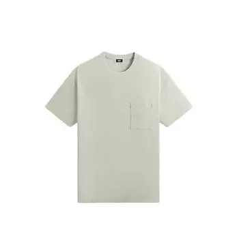 Kith Мужские топы Quinn Tee Luster Green KHM032026-4003 S