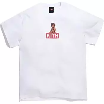 Kith X Biggie Classic Logo Tee Белый унисекс топ KH3675-101 XS