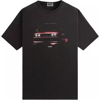 Kith X BMW Collaboration FW24 M3 Blur Soft Comfortable Casual Fashion Short Sleeve T-Shirt Men T-Shirt Black KHM033014-001 XS