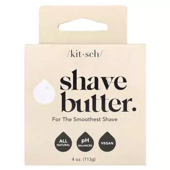 Kitsch, мыло Shave Butter, белый чай и масло ши, 4 унции (113 г)