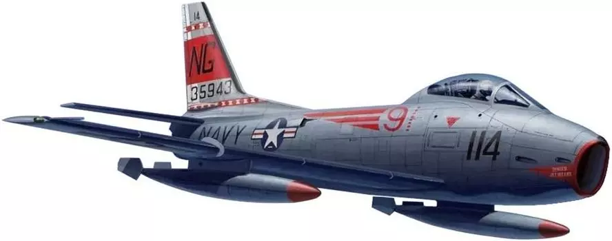 Kitty Hawk Model Fury Plastic Model KH80156 1/48 FJ-3 (Airplane)