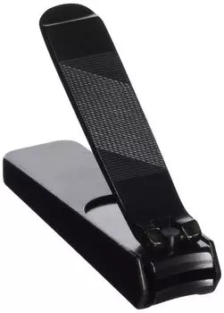 Kiya nail clipper black single item 1 piece (x 1)