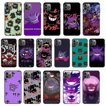 KK-47 Pokmon Gengar Case for Xiaomi Poco F5 F6 M6 X3 X6 Redmi 10A 10C 12C 13C 9A 9C 9T A3 A3X Note 8 9 10 11 12 13 C65 C50 C51 C55 Pro Plus 4G 5G