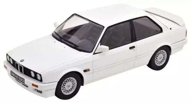 KK scale BMW 320iS E30 Italo M3 1989 белый готовый продукт KKDC180882 1/18