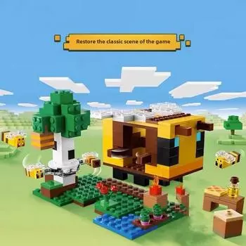 Классическая игра Minecrafted Dark World Building Blocks Подарочные игрушки для мальчиков Рождественский подарок DIY