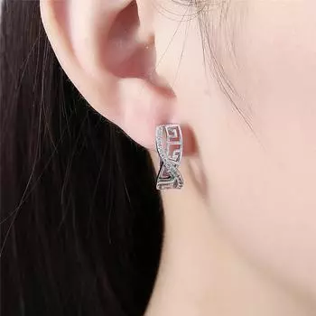 Классические серьги из циркония ААА, модные женские украшения для свадьбы, помолвки, вечеринки, подарка