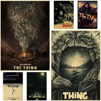 Классический фильм ужасов The Thing плакат ретро крафт-бумага плакаты DIY настенная живопись наклейки домашний декор для бара коллекция фанатов 30x21cm