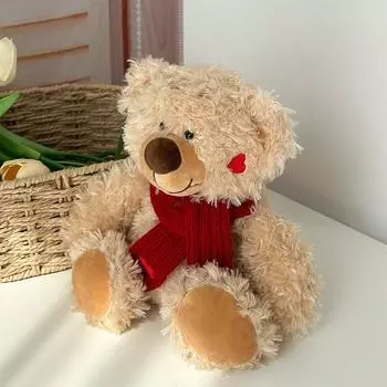 Классический плюшевый мишка кукла плюшевая игрушка милый мишка любовь кукла девочка подарок захват кукла sitting height 22cm